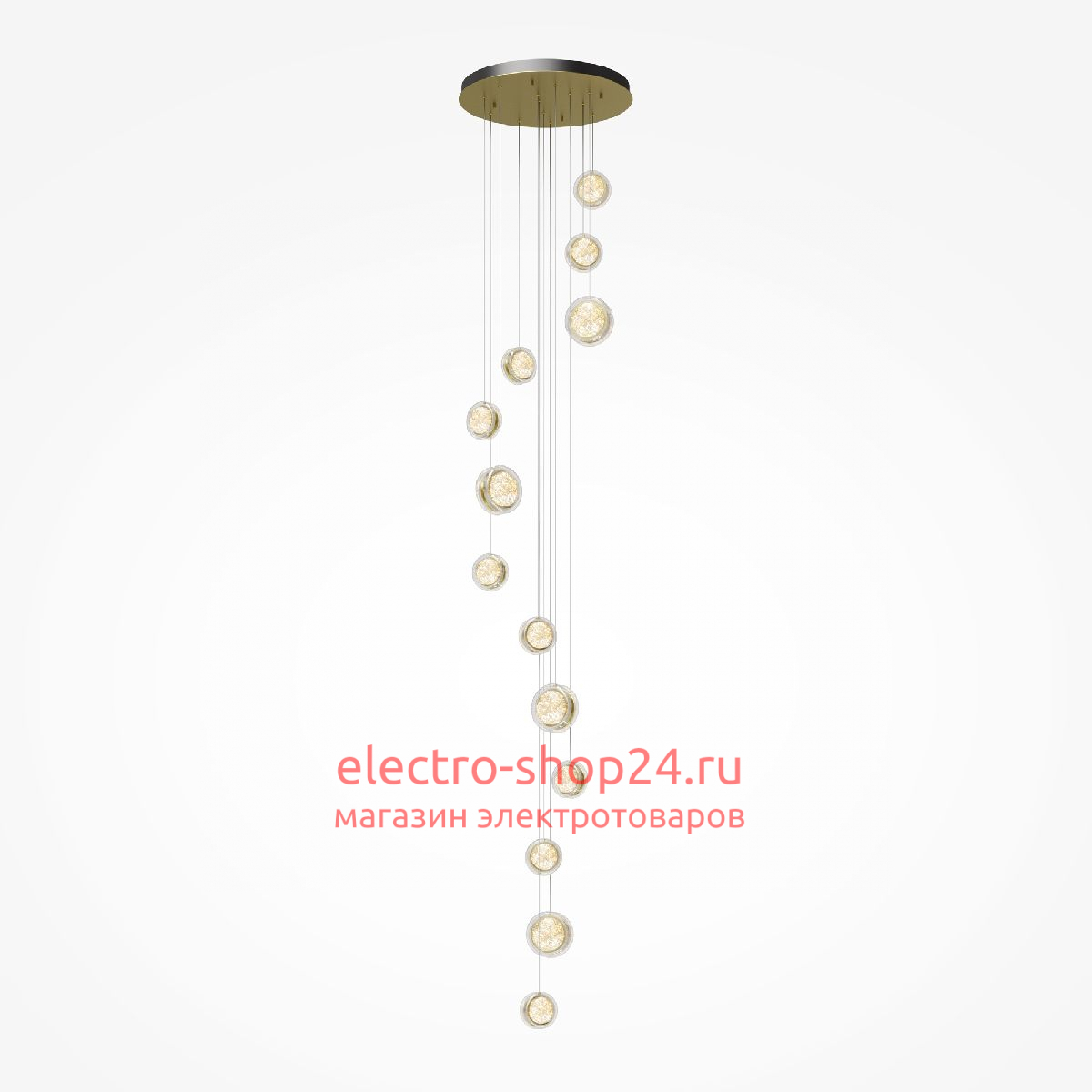 Каскадная люстра Maytoni Pharao MOD361PL-L58BS3K MOD361PL-L58BS3K - магазин электротехники Electroshop