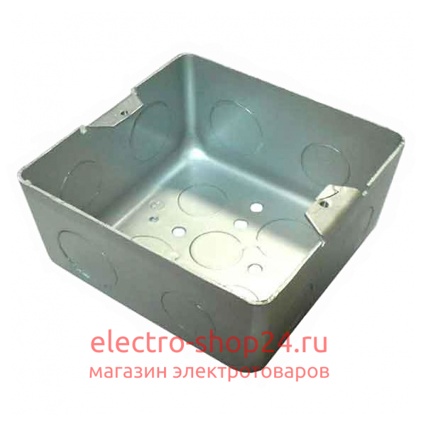 Коробка BOX/2S для люков Экопласт LUK/2 (AL, BR) в пол, металлическая для заливки в бетон 70120 - магазин электротехники Electroshop