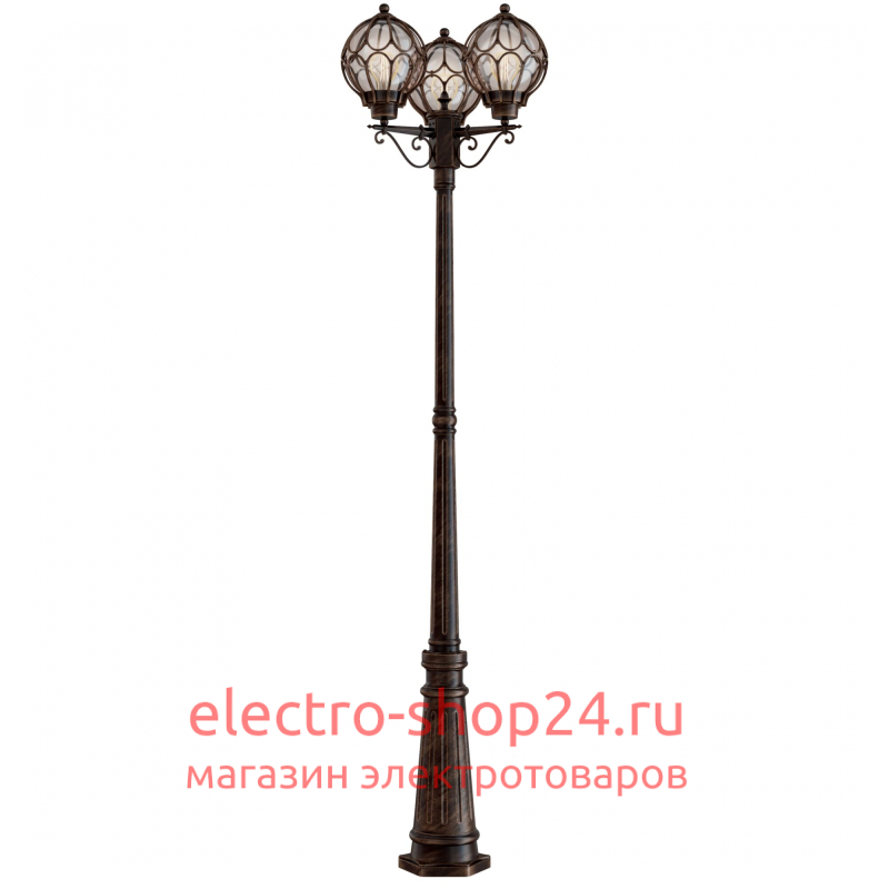 Садово-парковый светильник Maytoni Via O023FL-03G O023FL-03G - магазин электротехники Electroshop