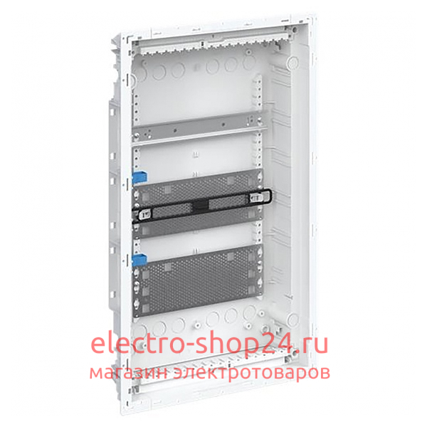 UK630MVB Шкаф мультимедиа (без розетки) с дверью с вентиляционными отверстиями в 3 ряда и с DIN-рейкой ABB 2CPX031455R9999 2CPX031455R9999 - магазин электротехники Electroshop