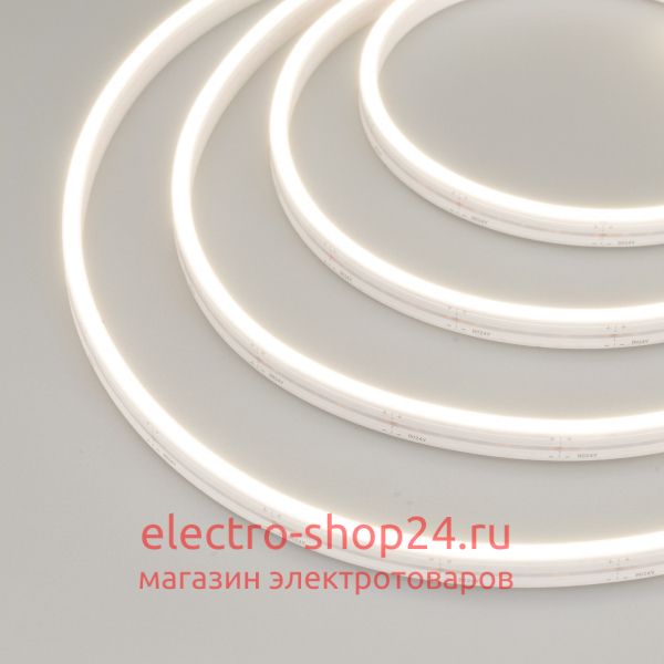 Гибкий неон Arlight 10W/m 120LED/m 2835SMD дневной белый 5M Moonlight-5000S-Side-2835-120-24V Day 026362 026362 - магазин электротехники Electroshop