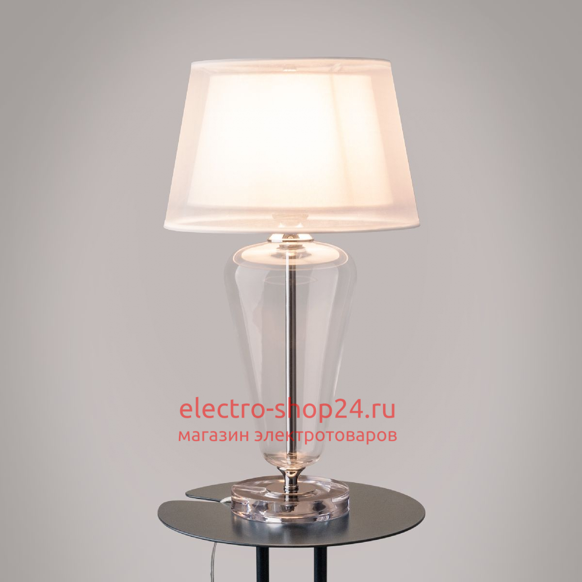 Настольная лампа Maytoni Verre Z005TL-01CH Z005TL-01CH - магазин электротехники Electroshop