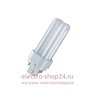 Лампа Osram Dulux D/E 18W/31-830 G24q-2 теплый белый 3000k 4099854122354 4099854122354 - магазин электротехники Electroshop