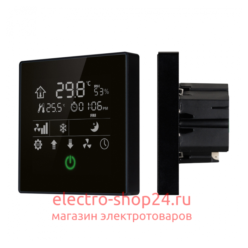 Панель Arlight-термостат KNX-113-35-IN (AUX, 20-30V, ext.T-sensor) 025670 025670 - магазин электротехники Electroshop