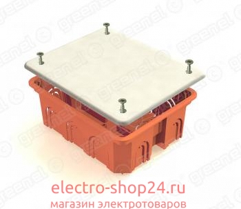 Коробка распределительная GREENEL 120х92х45мм для кирпичных стен GE41008 GE41008 - магазин электротехники Electroshop