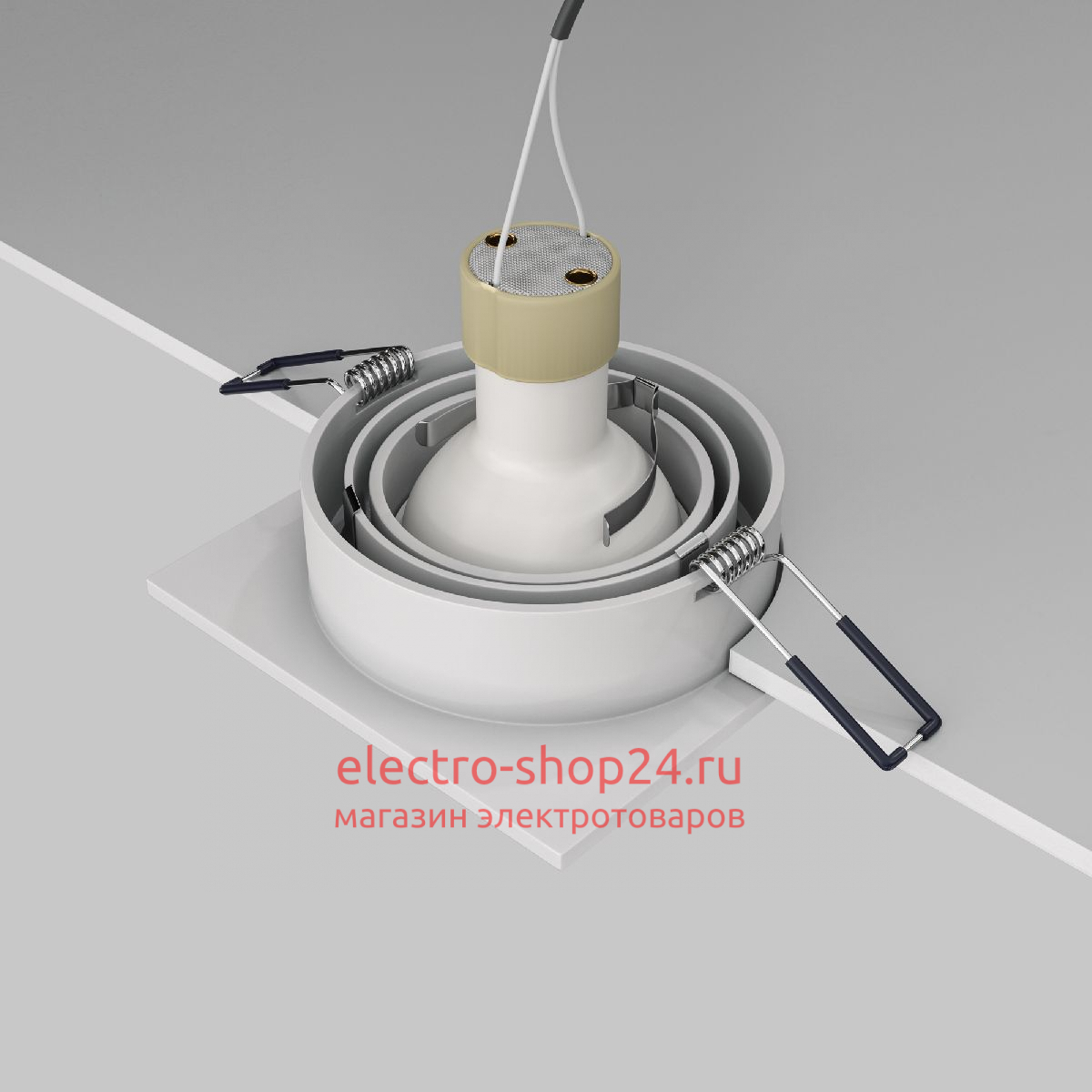 Встраиваемый светильник Maytoni Atom DL024-2-01W DL024-2-01W - магазин электротехники Electroshop