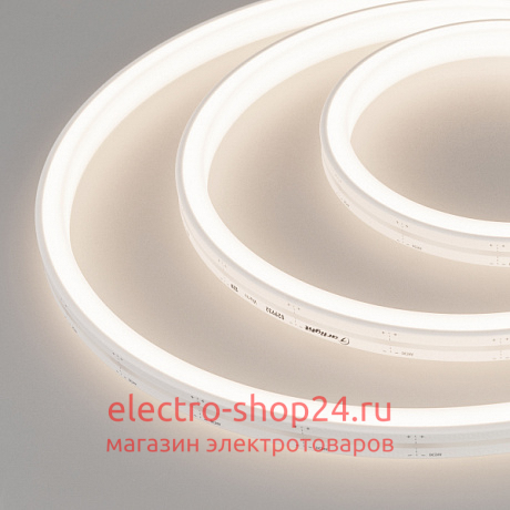 Гибкий неон Arlight 11W/m 156LED/m 2835SMD дневной белый 5M Moonlight-5000S-U-Top-2835-156-24V Day 031117 031117 - магазин электротехники Electroshop