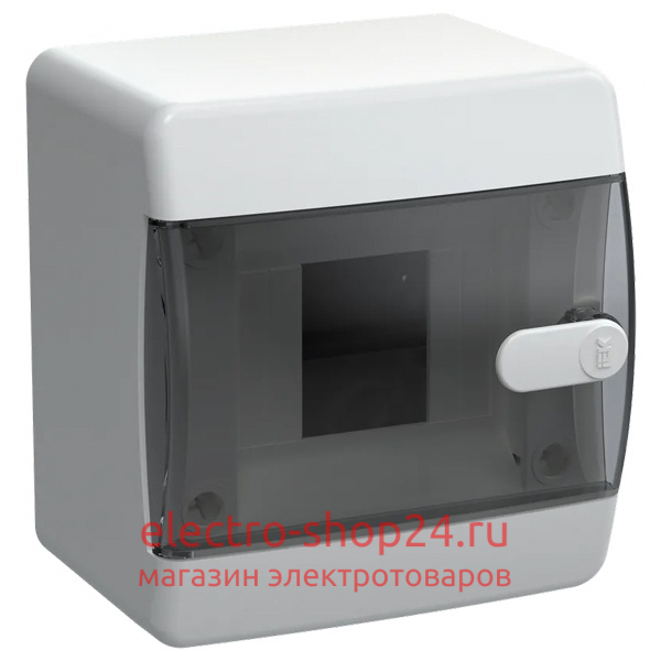 Щит накладной UNION Compact ЩРН-П-4 4м прозрачная дверь IP41 IEK UIC-KP12-N-04-41-K01 UIC-KP12-N-04-41-K01 - магазин электротехники Electroshop