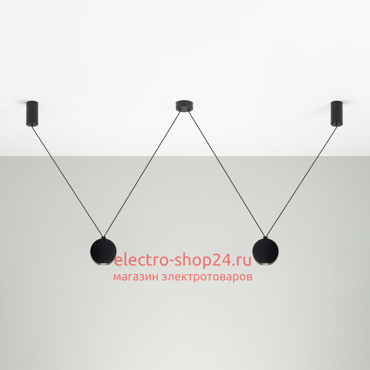 Подвес Arlight SPX-Hang-Canopy-R70-L1500 (BK) 036979 036979 - магазин электротехники Electroshop