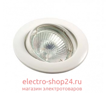 Светильник DT02 WH поворотный - магазин электротехники Electroshop