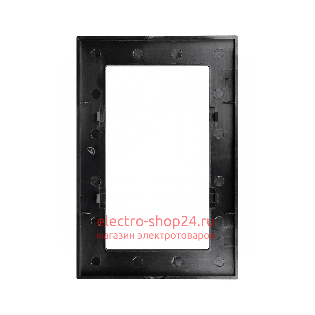 Рамка одноместная Arlight FRM-GLARE-GS-D-BK 043791 043791 - магазин электротехники Electroshop