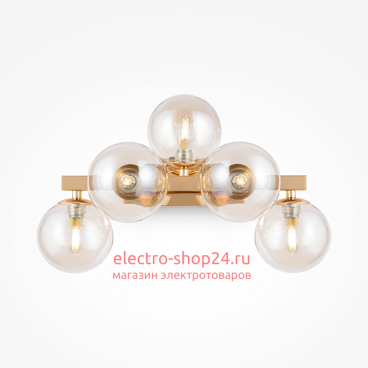 Потолочная люстра Maytoni Dallas MOD547WL-05G MOD547WL-05G - магазин электротехники Electroshop