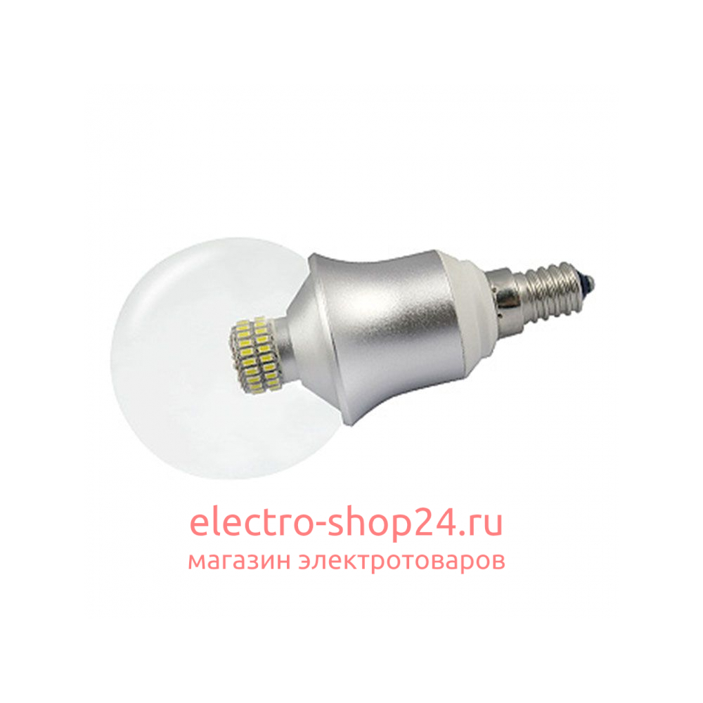 Светодиодная лампа Arlight E14 CR-DP-G60 6W White 015990 015990 - магазин электротехники Electroshop