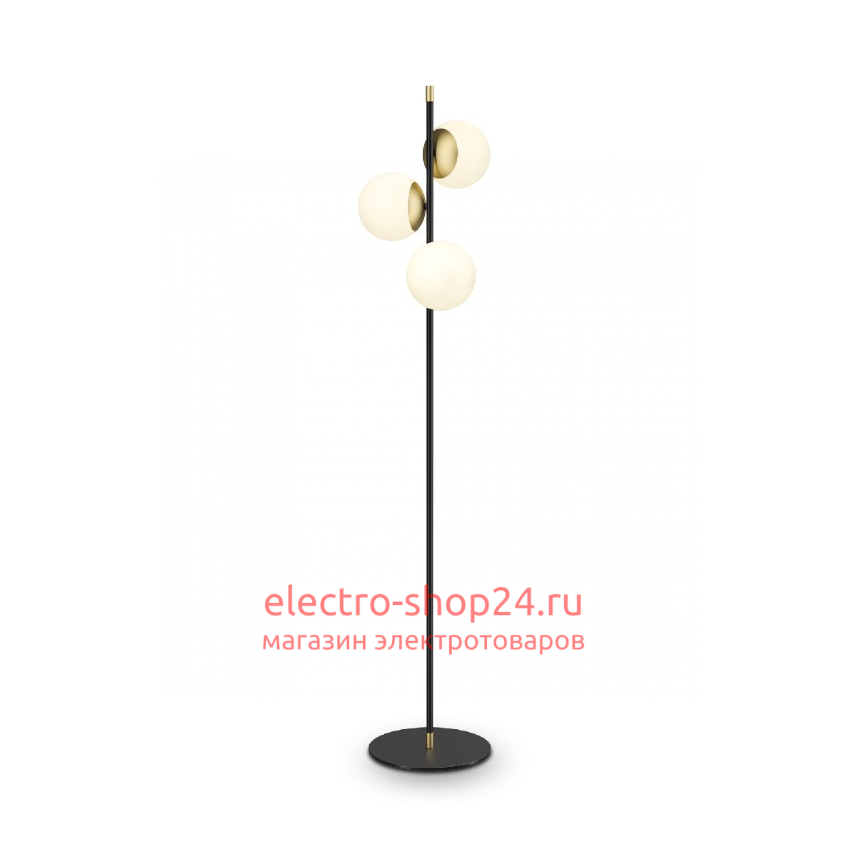 Торшер Maytoni Nostalgia MOD048FL-03G MOD048FL-03G - магазин электротехники Electroshop