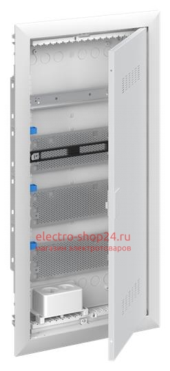 UK640MV Шкаф мультимедийный с дверью с вентиляционными отверстиями и DIN-рейкой (4 ряда) ABB - магазин электротехники Electroshop