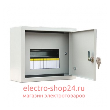 Щит металлический навесной ЩРН-12 автоматов (300х250х120) - магазин электротехники Electroshop