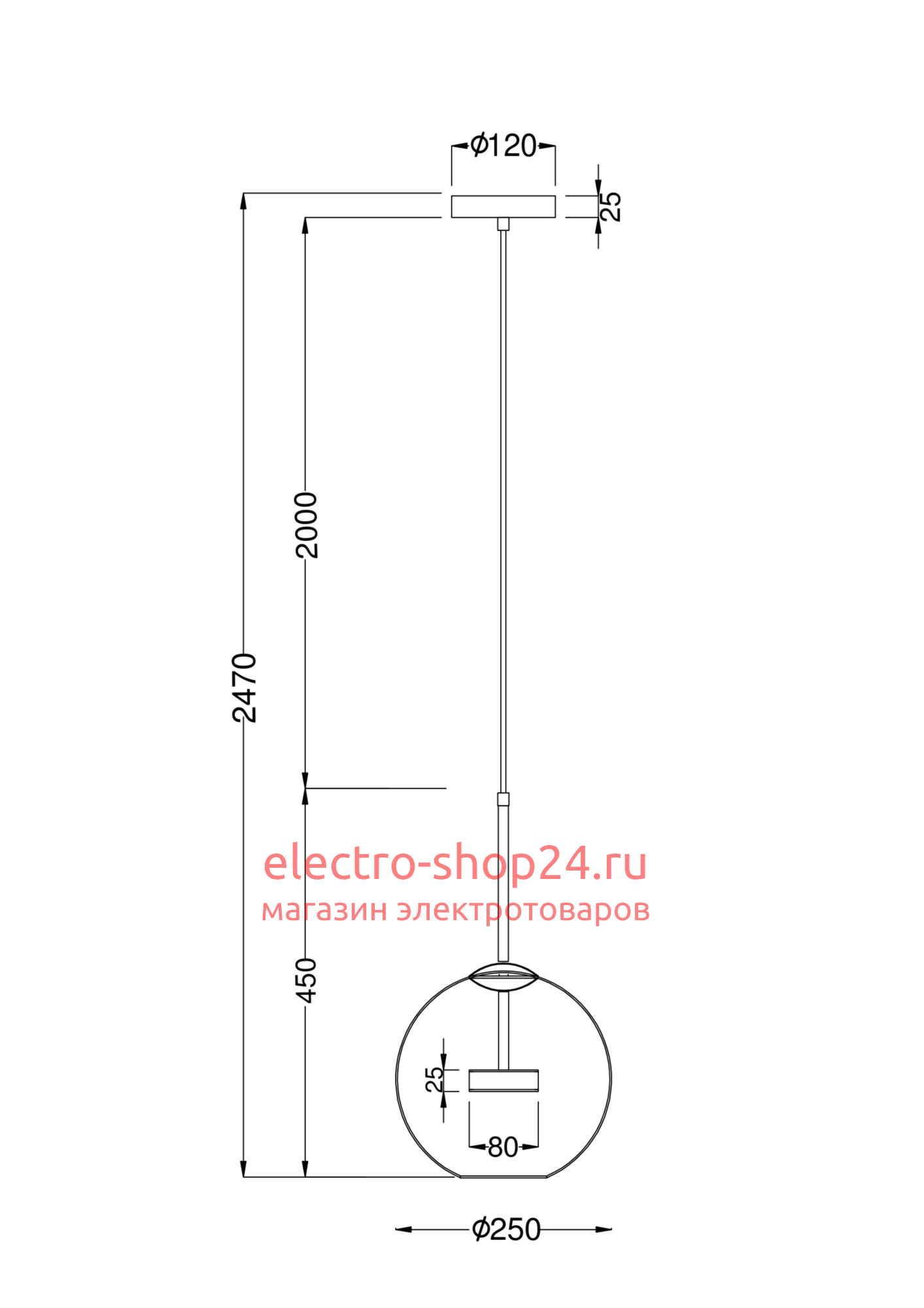 Подвесной светодиодный светильник Maytoni Cometa MOD055PL-L12G3K MOD055PL-L12G3K - магазин электротехники Electroshop