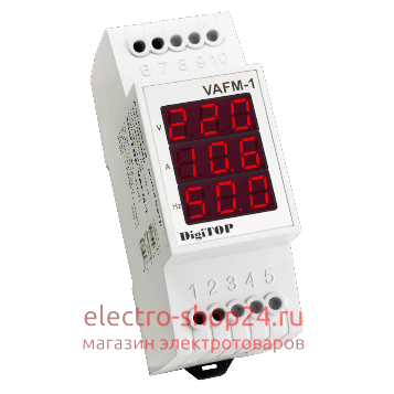 Вольт-ампер-частотомер VAFM-1 DigiTOP - магазин электротехники Electroshop
