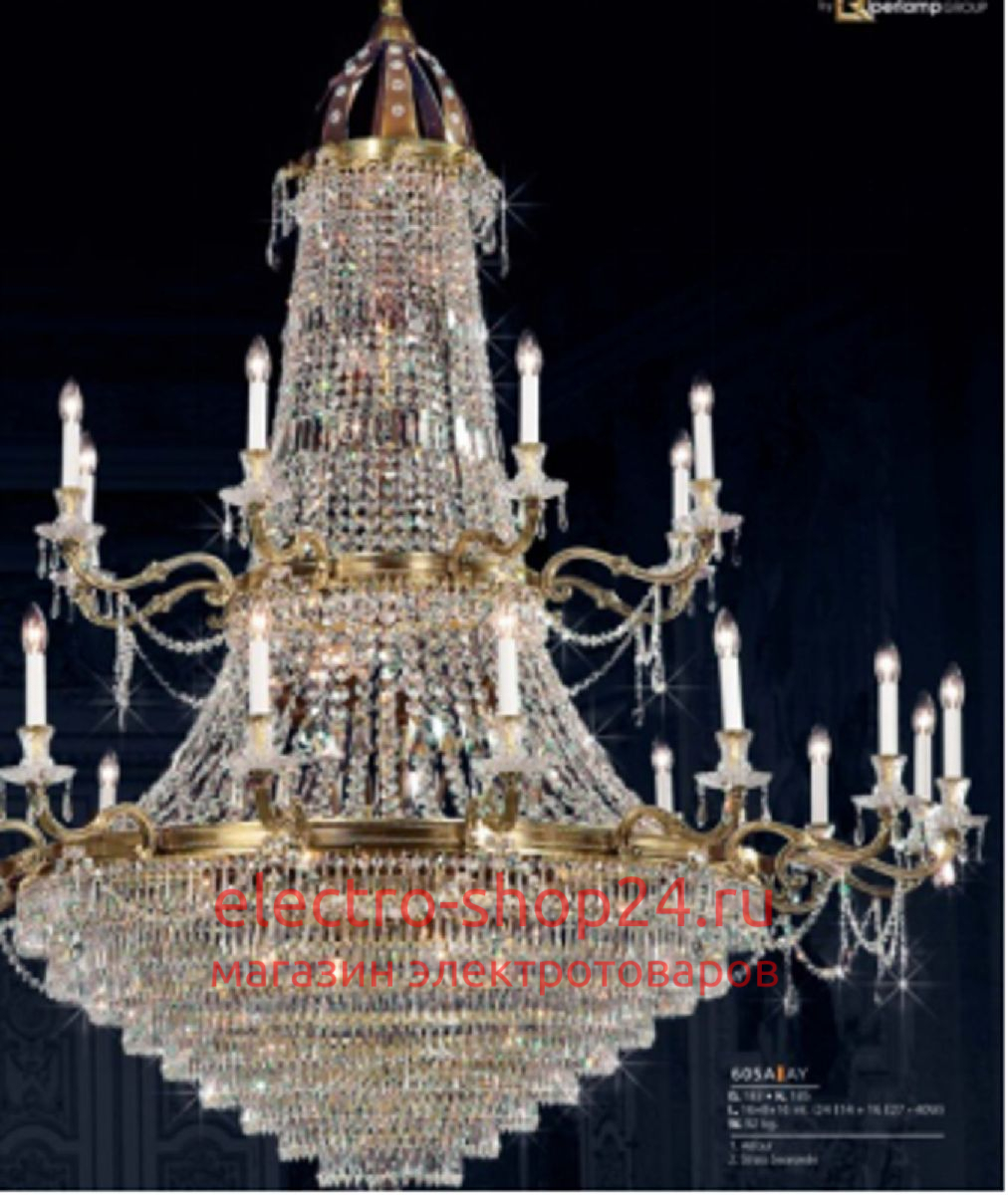 Подвесная люстра Maytoni Palace DIA890-PL-42-G DIA890-PL-42-G - магазин электротехники Electroshop