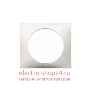 Универсальная лицевая панель Legrand серии Valena. Цвет - алюминий (770180) - магазин электротехники Electroshop