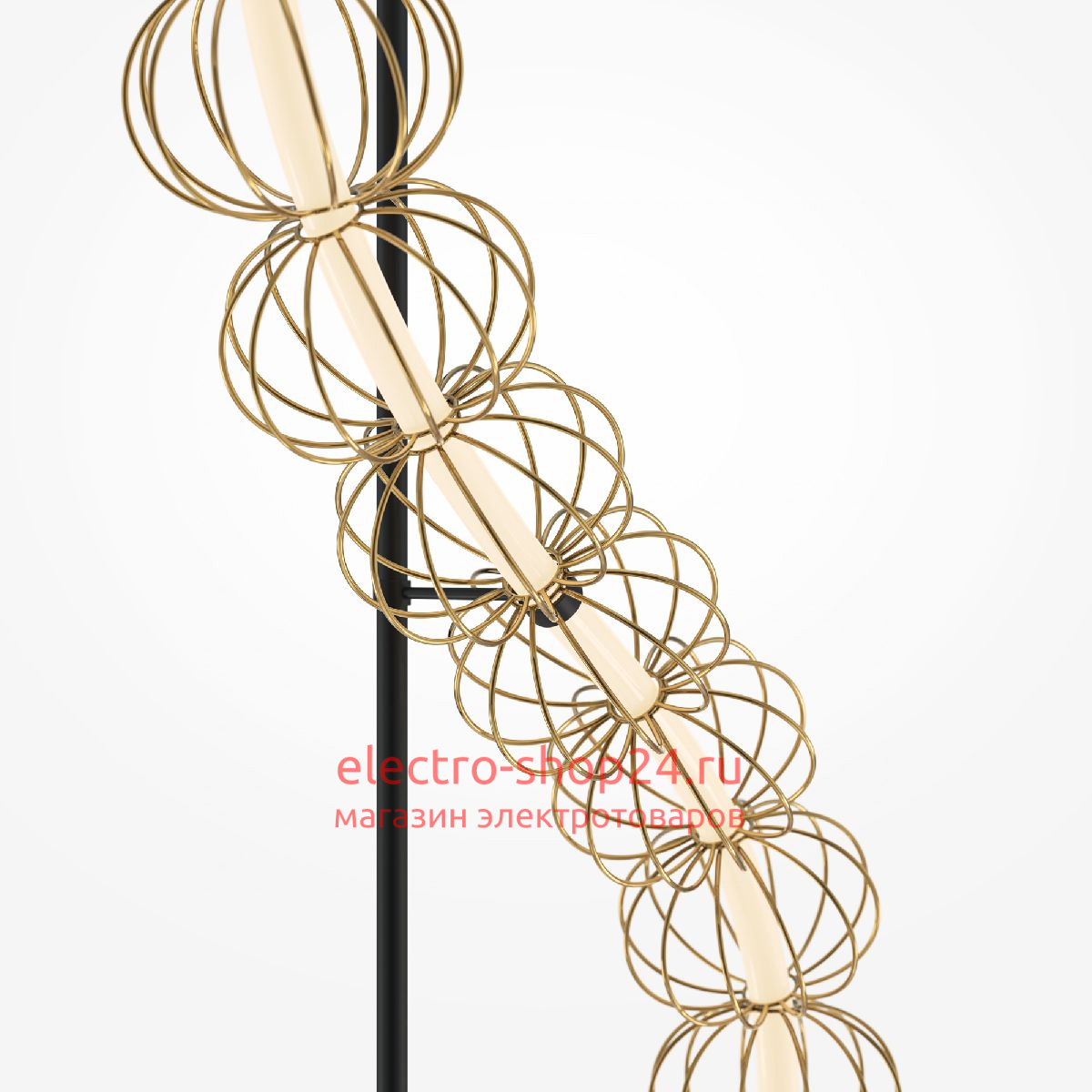 Торшер Maytoni Golden Cage MOD216FL-L38G3K MOD216FL-L38G3K - магазин электротехники Electroshop