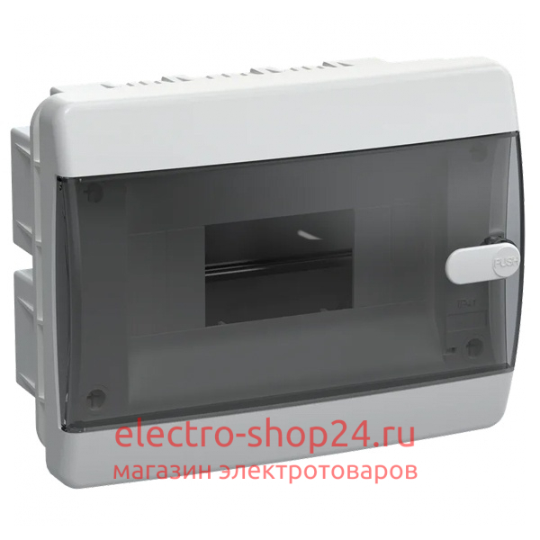 Щит встраиваемый UNION Compact ЩРВ-П-8 8м прозрачная дверь IP41 IEK UIC-KP12-V-08-41-K01 UIC-KP12-V-08-41-K01 - магазин электротехники Electroshop