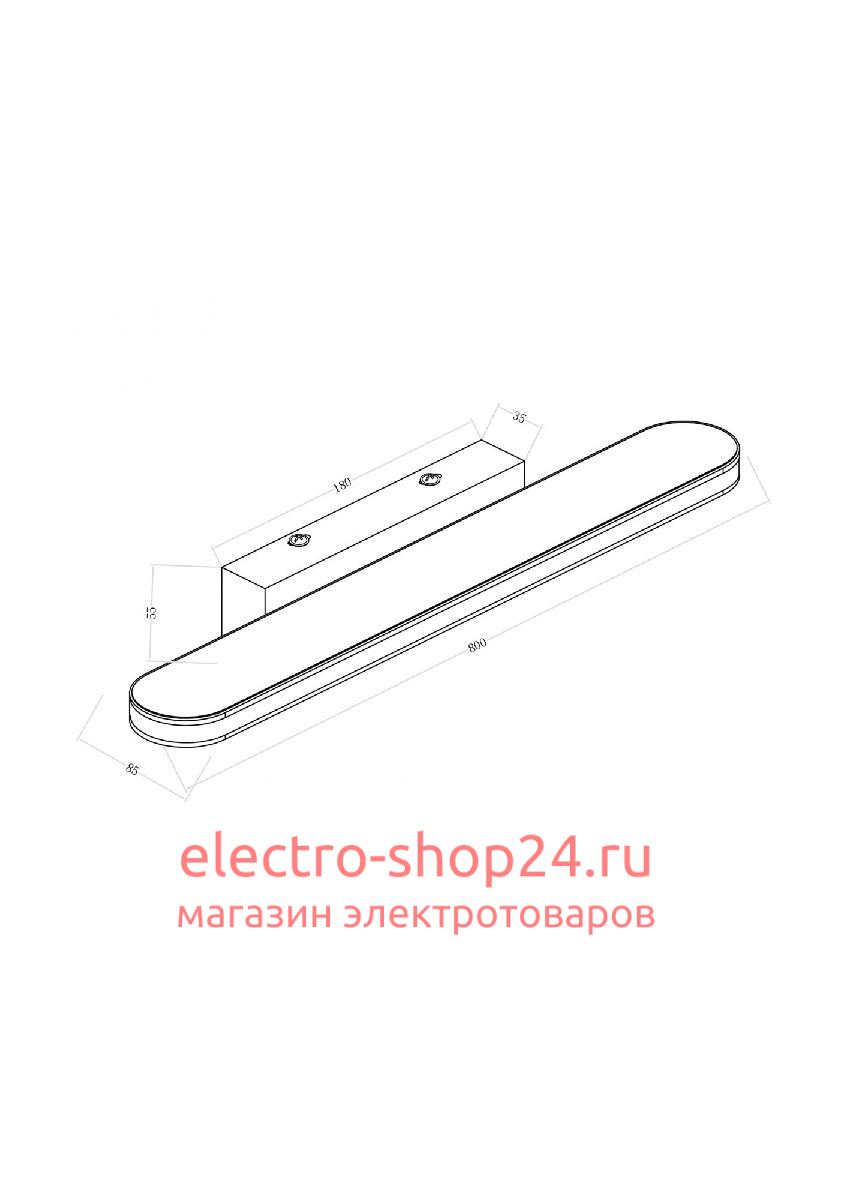 Подсветка для зеркал Maytoni Epic MIR009WL-L16CH4K MIR009WL-L16CH4K - магазин электротехники Electroshop