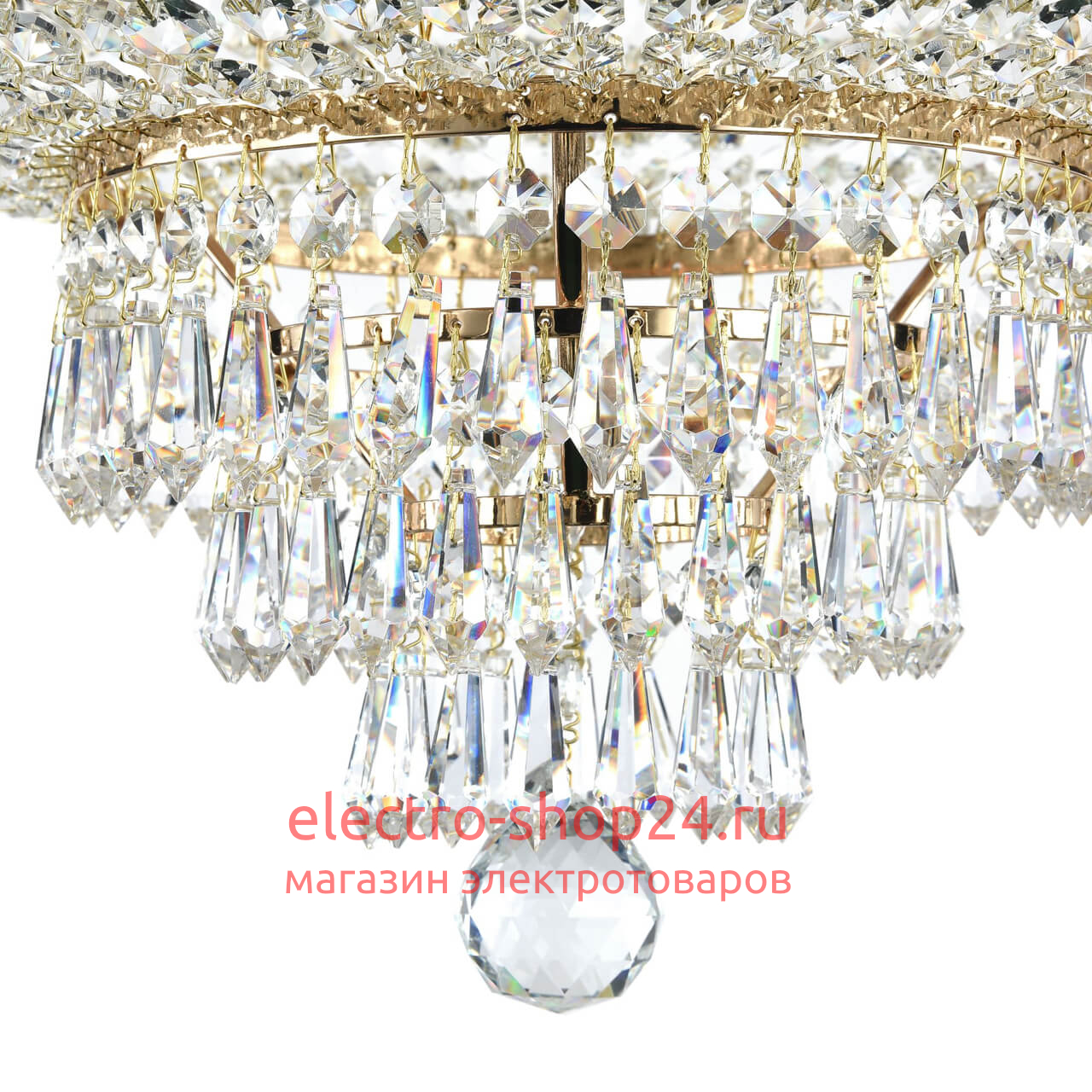 Потолочная люстра Maytoni Palace DIA890-CL-18-G DIA890-CL-18-G - магазин электротехники Electroshop