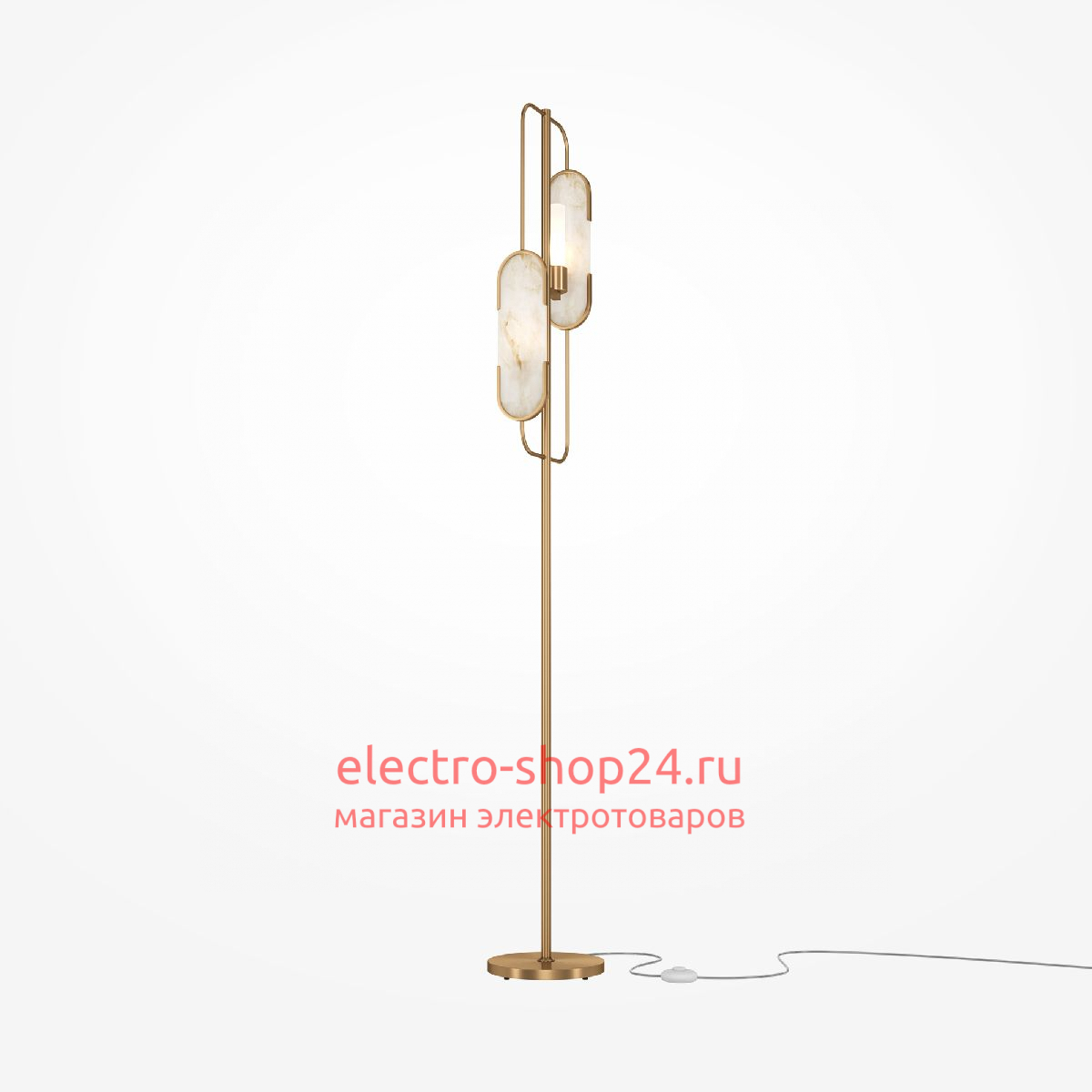 Торшер Maytoni Marmo MOD099FL-02G MOD099FL-02G - магазин электротехники Electroshop