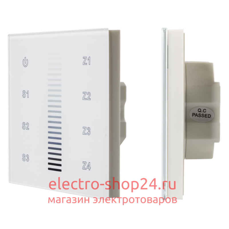 Сенсорная панель Arlight DALI-901-11-ADDR-3SC-DIM-DT6-IN White BUS 037190 037190 - магазин электротехники Electroshop