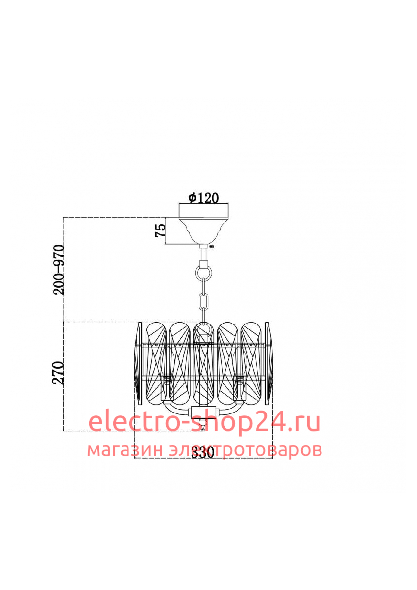 Подвесная люстра Maytoni Suite MOD122PL-03BS MOD122PL-03BS - магазин электротехники Electroshop