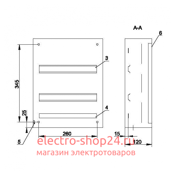 Щит металлический ЩРн-24з-1 38 УХЛ3 IP31 на 24 модуля навесной 395х310х120 TITAN 3 ИЭК белый MKM13-N-24-31-Z MKM13-N-24-31-Z - магазин электротехники Electroshop