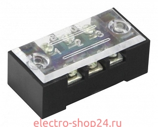 Блок зажимов (клеммный блок) ТВ-1503 до 1,5 мм2 15A 3 клеммные пары - магазин электротехники Electroshop