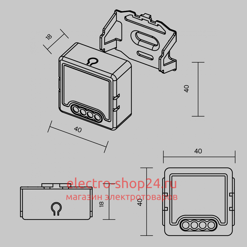 Wi-Fi модуль Maytoni Smart home MSN001 MSN001 - магазин электротехники Electroshop