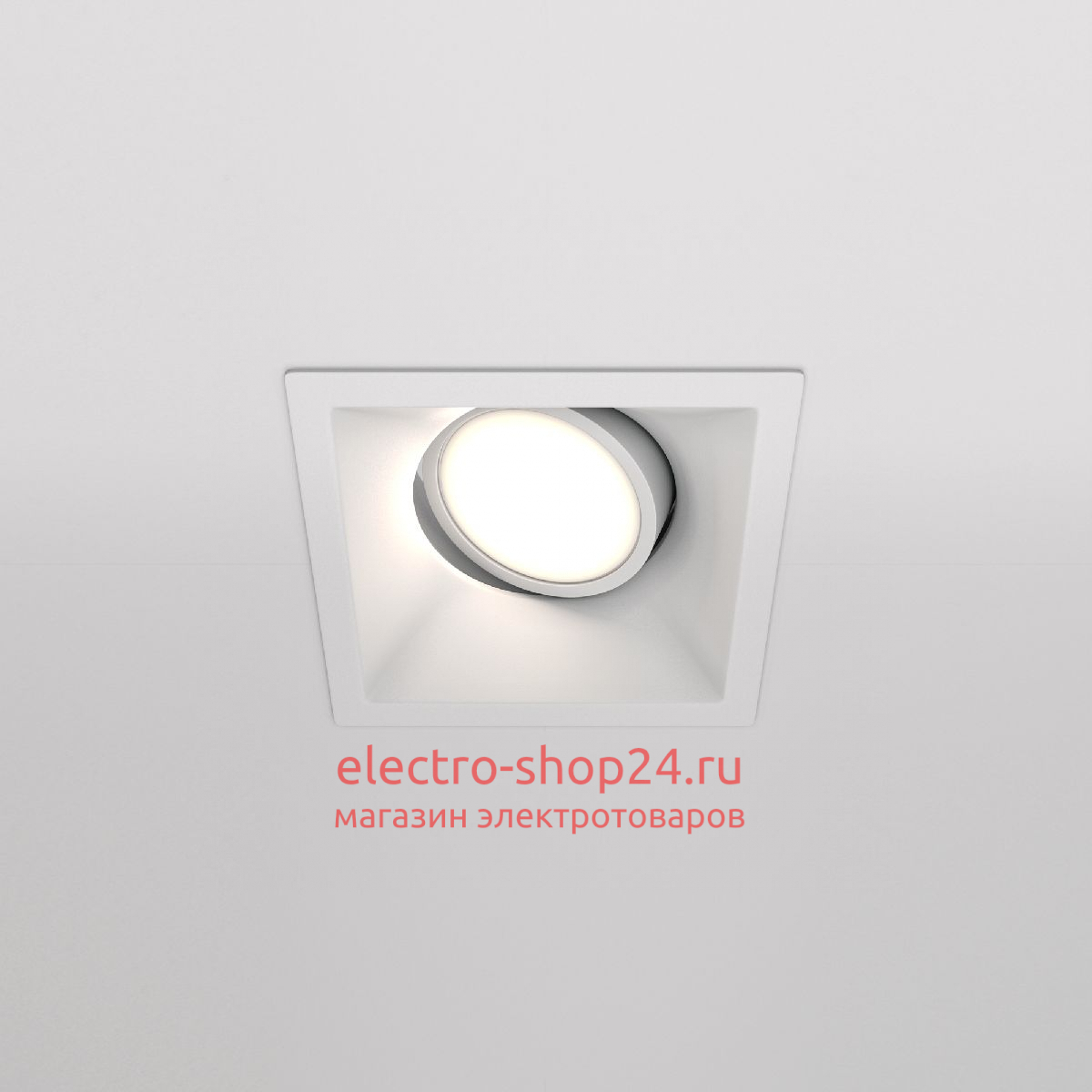 Встраиваемый светильник Maytoni Dot DL029-2-01W DL029-2-01W - магазин электротехники Electroshop