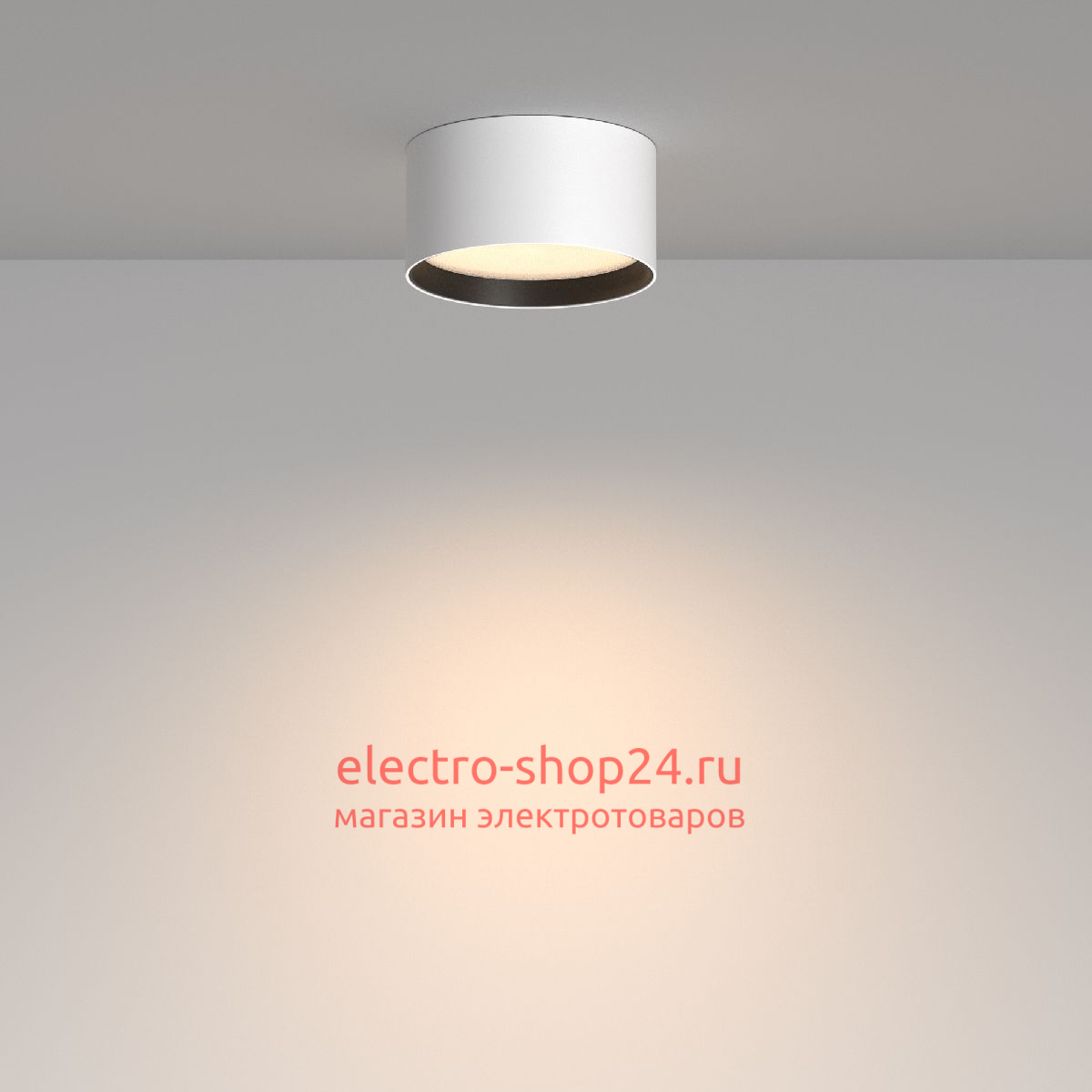 Накладной светильник Maytoni Glare C091CL-12W3K-W C091CL-12W3K-W - магазин электротехники Electroshop