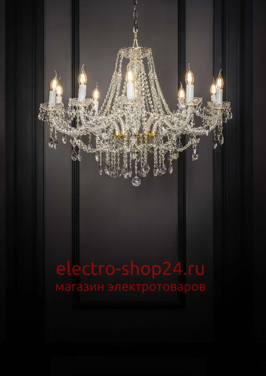 Подвесная люстра Maytoni Beatrix DIA019-10-G DIA019-10-G - магазин электротехники Electroshop