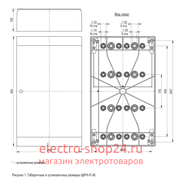 Бокс ЩРН-П-36 модулей (3х12) навесной пластик IP41 PRIME белая дверь ИЭК MKP82-N-36-WD-41-05 MKP82-N-36-WD-41-05 - магазин электротехники Electroshop