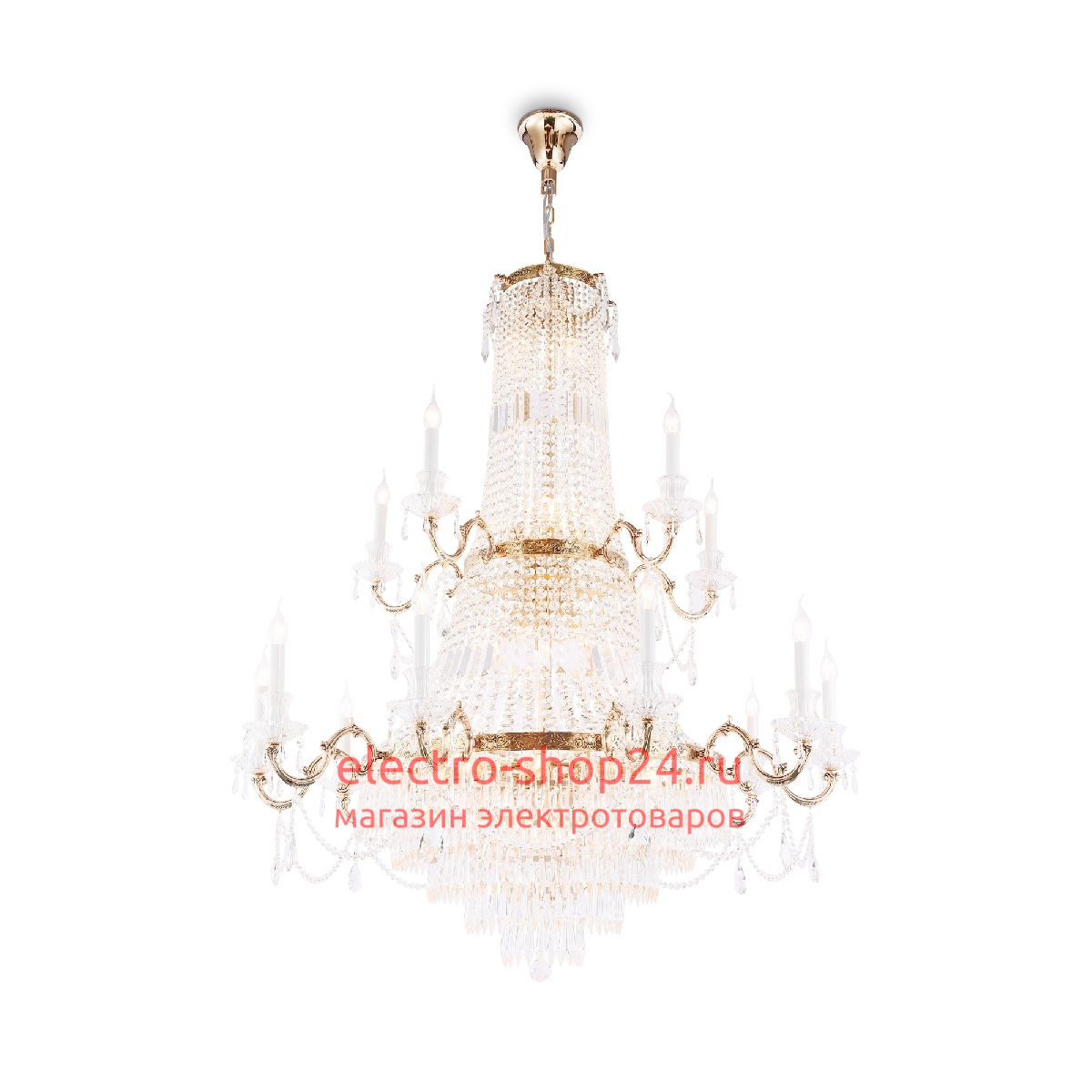 Подвесная люстра Maytoni Palace DIA890-PL-42-G DIA890-PL-42-G - магазин электротехники Electroshop