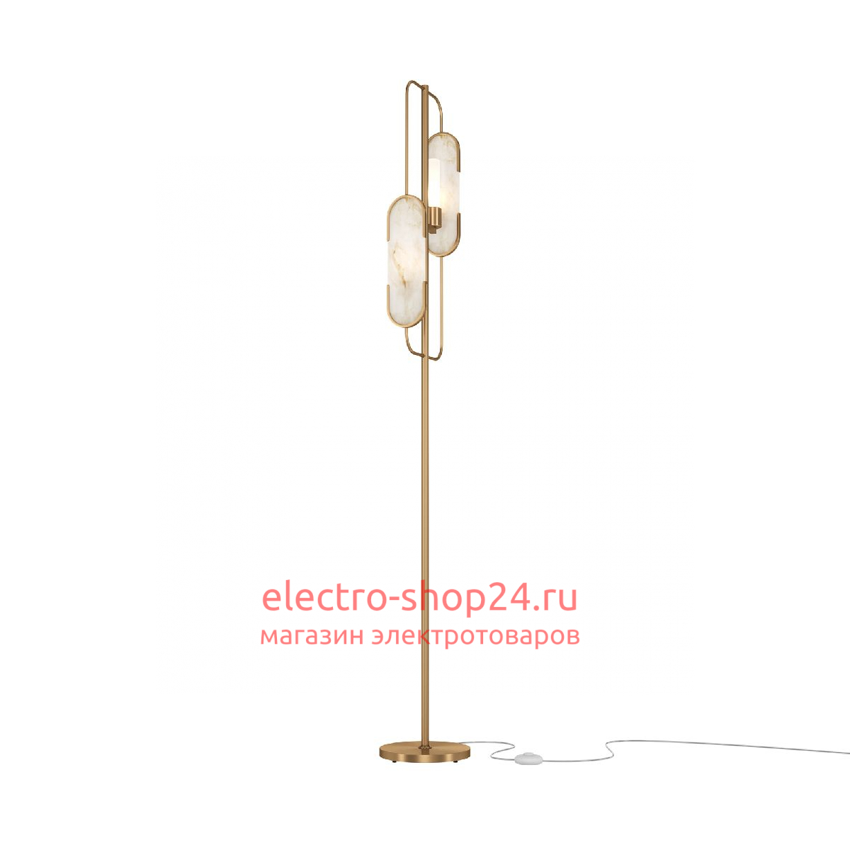 Торшер Maytoni Marmo MOD099FL-02G MOD099FL-02G - магазин электротехники Electroshop