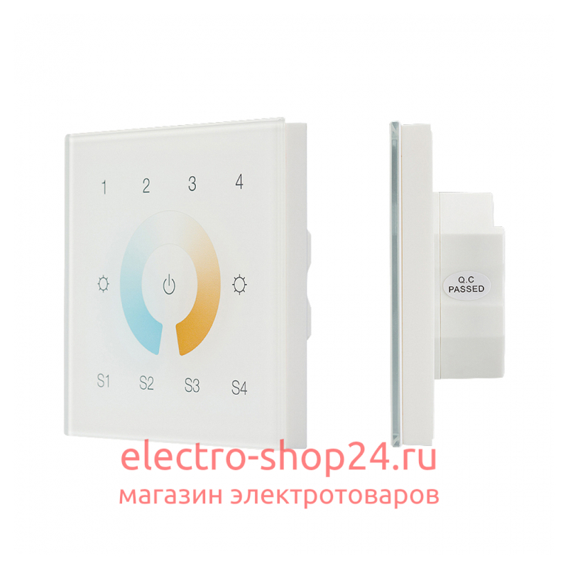 Сенсорная панель Arlight DALI-901-11-4G-4SC-MIX-DT8-IN White BUS/230V 037198 037198 - магазин электротехники Electroshop