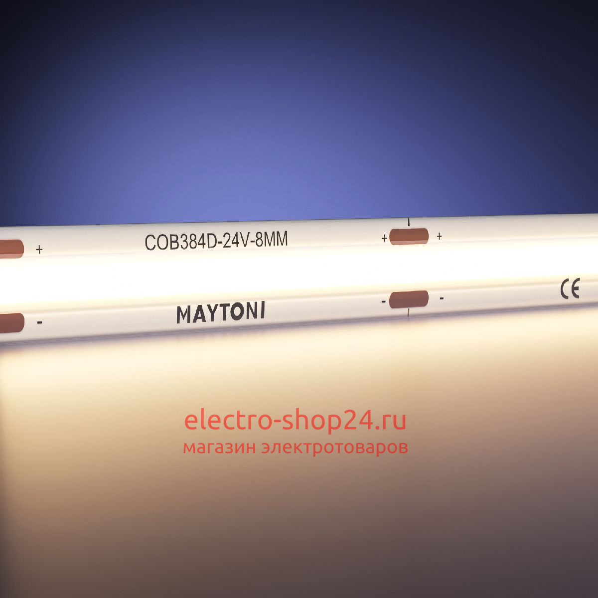 Светодиодная лента Maytoni Led Strip 24В 11,5Вт/м 3000К 5м IP65 201078 201078 - магазин электротехники Electroshop