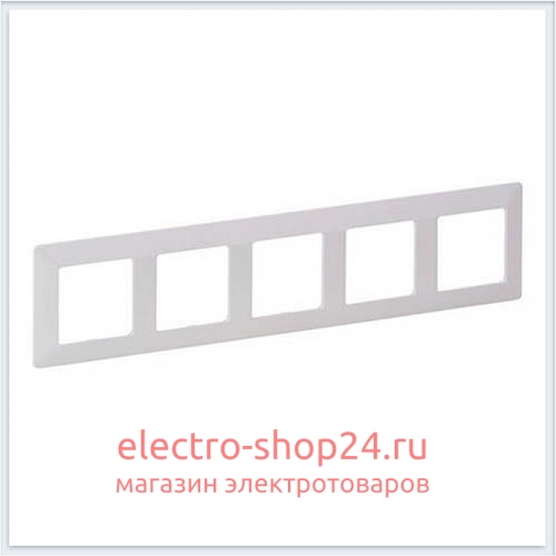 Legrand Valena Life Рамка 5-ая Белая 754005 754005 - магазин электротехники Electroshop