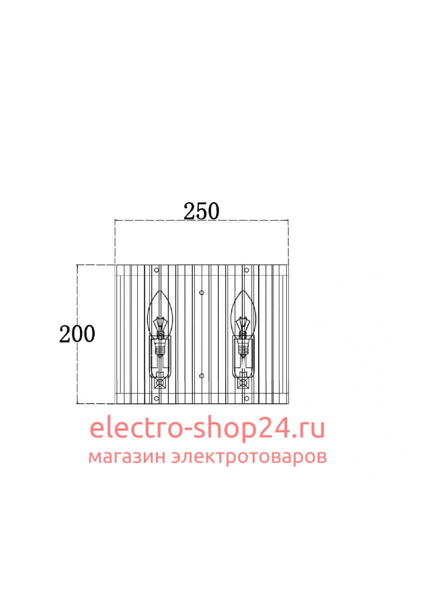 Настенный светильник Maytoni Solar MOD087WL-02G MOD087WL-02G - магазин электротехники Electroshop