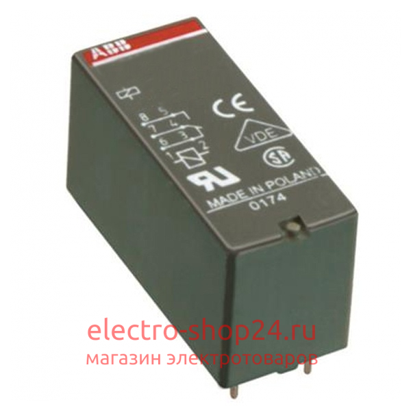 Реле ABB CR-P230AC1 230B AC 1ПК (16А) 1SVR405600R3000 1SVR405600R3000 - магазин электротехники Electroshop