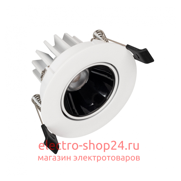 Встраиваемый светодиодный светильник Arlight MS-Forecast-Built-Turn-R102-12W Day4000 033659 033659 - магазин электротехники Electroshop