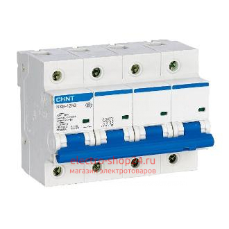 Автоматический выключатель NXB-125 4P 125A 10кА х-ка C (R) CHINT 816151 816151 - магазин электротехники Electroshop