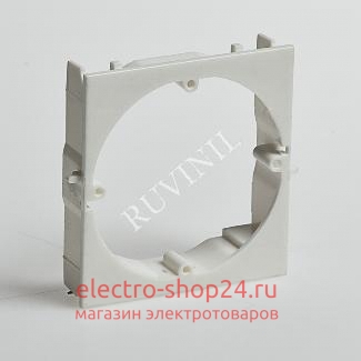 Суппорт установочный для РКК-100х60 и 100х40 Рувинил (белый) Ruvinil - магазин электротехники Electroshop