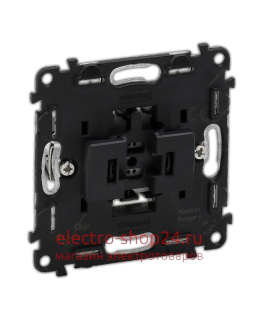 Выключатель кнопочный безвинтовые зажимы 6а Legrand Life/Allure механизм 752011 752011 - магазин электротехники Electroshop