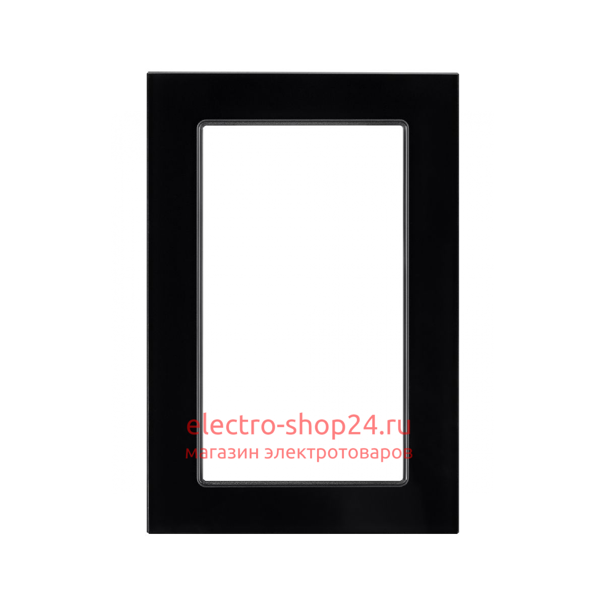 Рамка одноместная Arlight FRM-GLARE-GS-D-BK 043791 043791 - магазин электротехники Electroshop